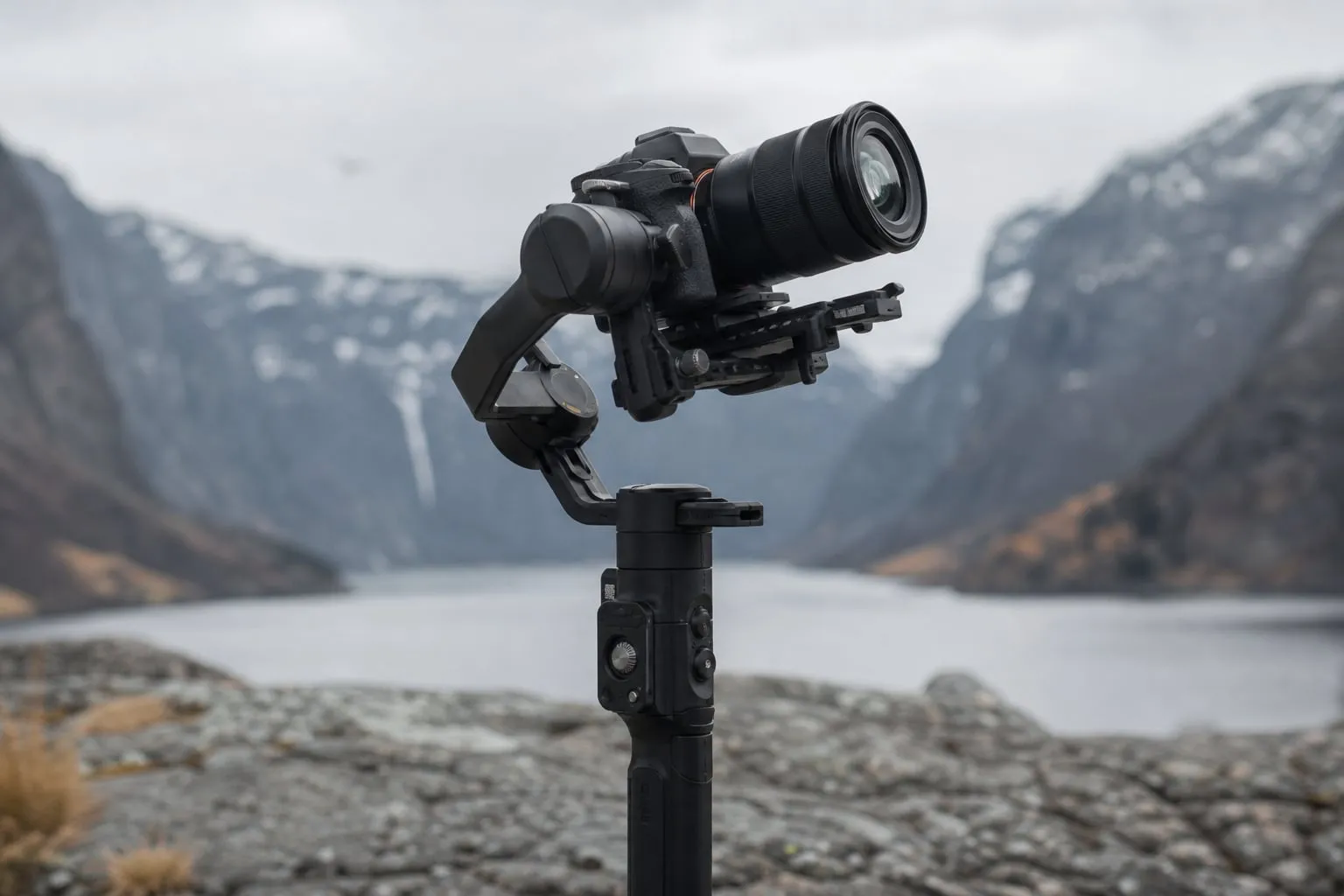 Como configurar gimbal para vídeo sem horizonte torto