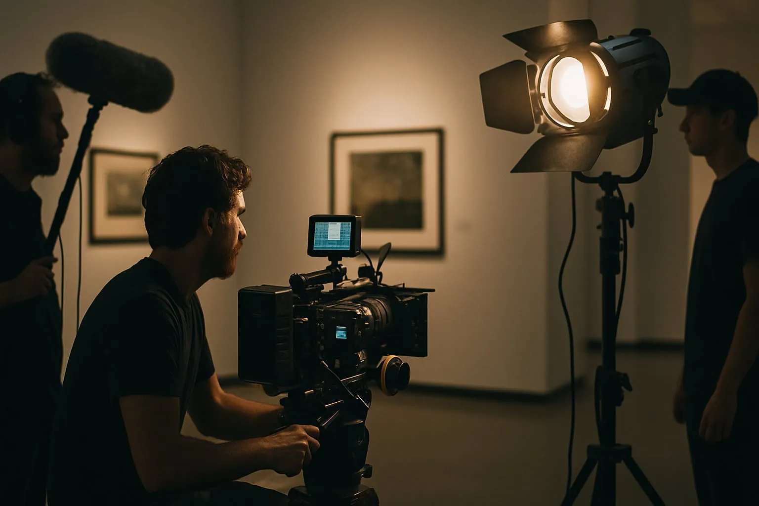 Filmagem em espaços culturais: checklist para galerias