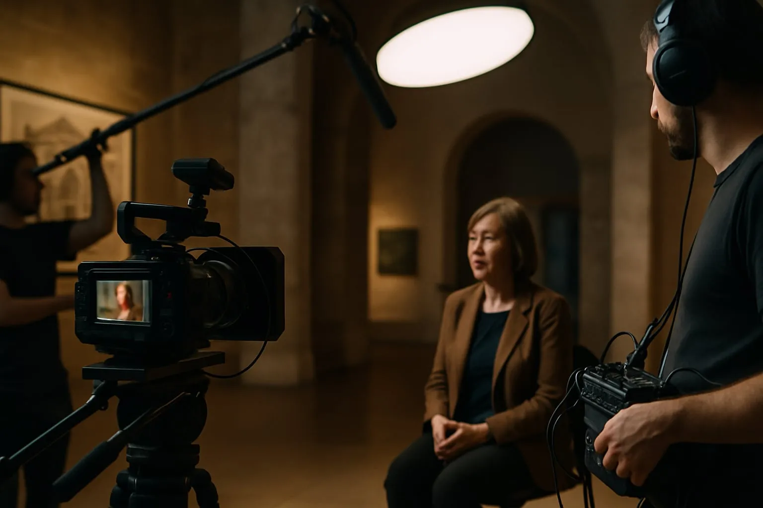 Entrevistas em espaços culturais: guia prático de filmagem