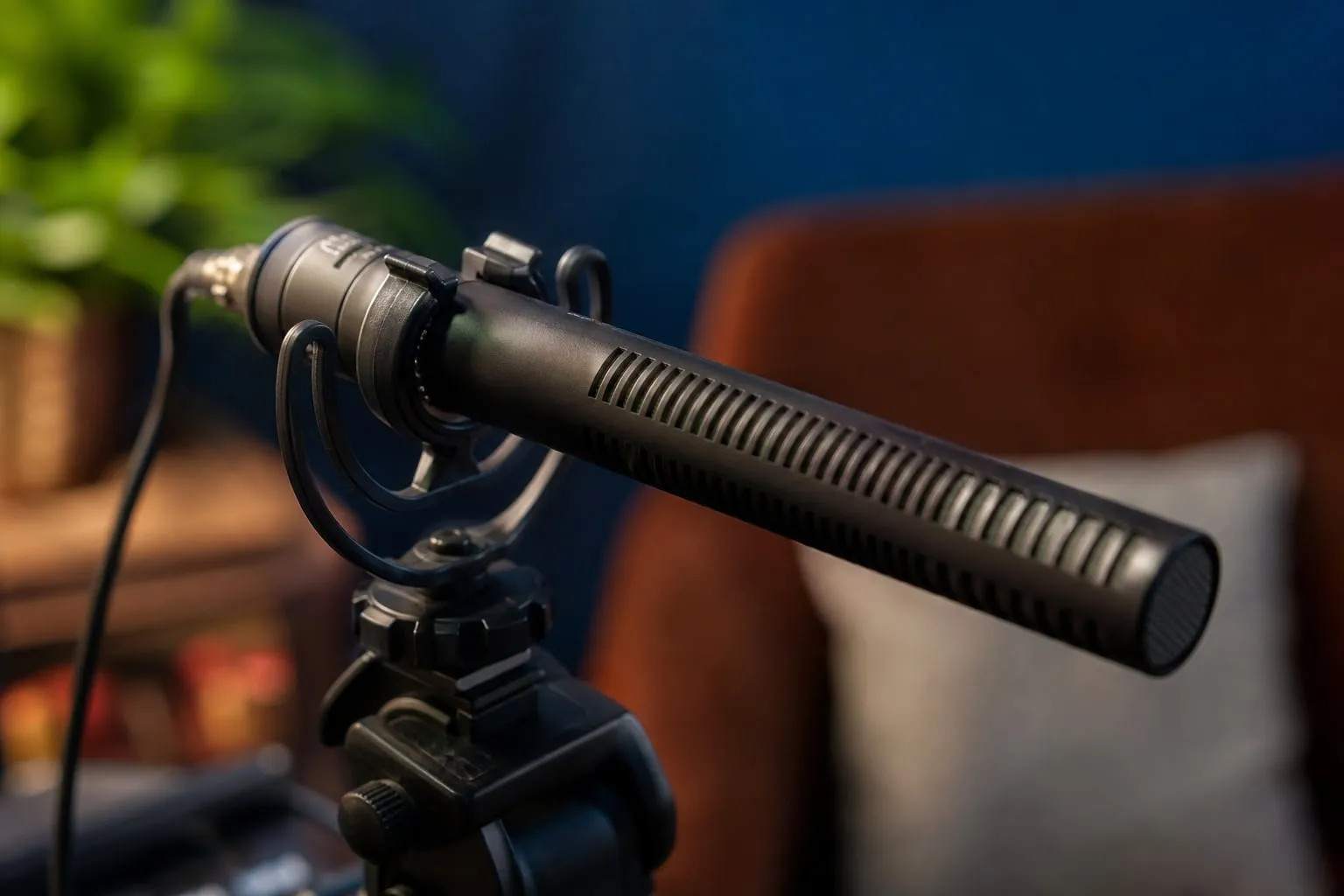 Como usar microfone shotgun: distância, ganho e direção