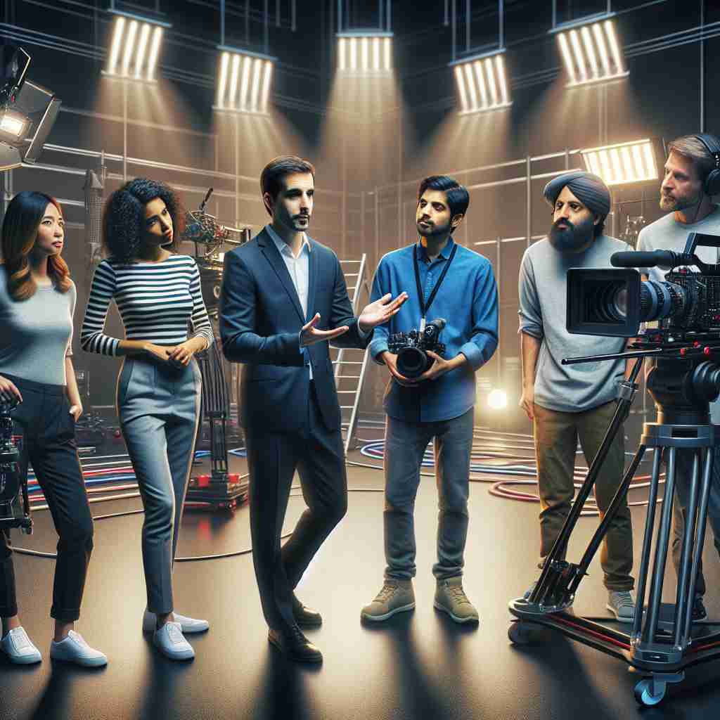 An image illustrating Como Criar Vídeo Institucional para Empresa