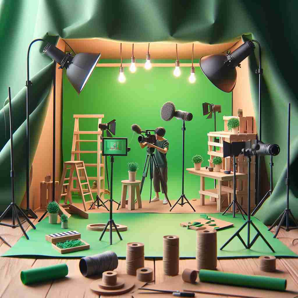An image illustrating Como Fazer Green Screen em Casa