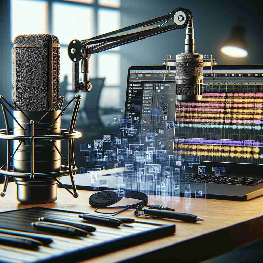 An image illustrating Roteiro e Estrutura de Episódio de Podcast