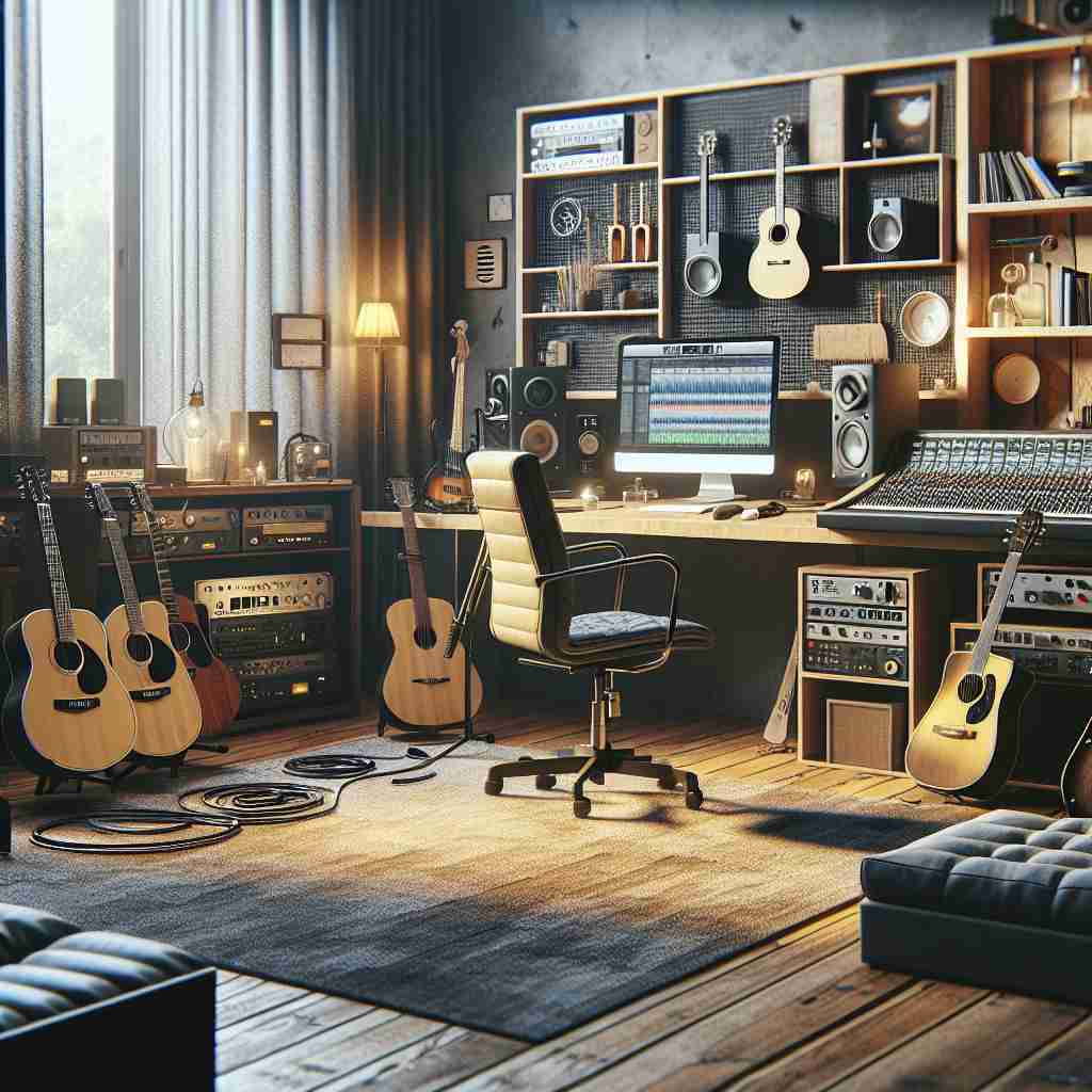 An image illustrating Gravação de Música em Casa Sem Estúdio