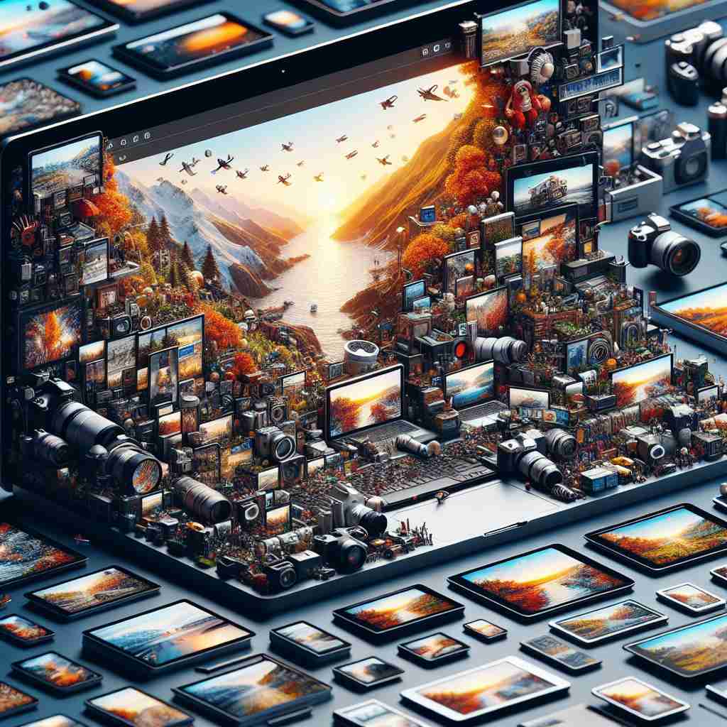 An image illustrating Como Criar Portfólio Fotográfico Online