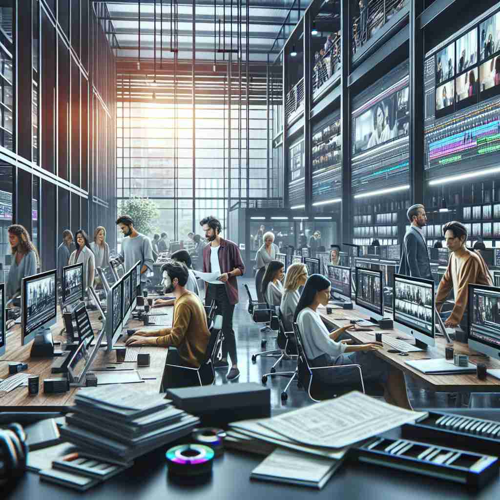 An image illustrating Fluxo de Trabalho Pós-produção Eficiente